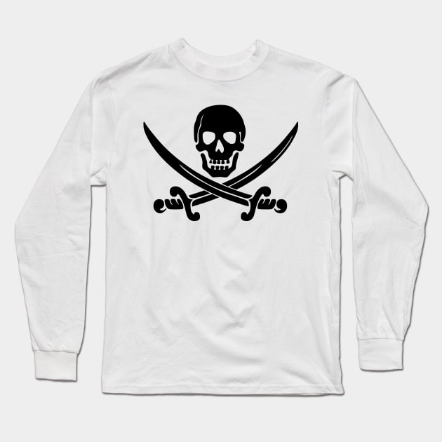 Pirate Long Sleeve T-Shirt by Mercantia